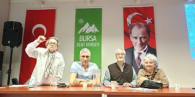 Bursa'da Emekliler Mecliste toplandı