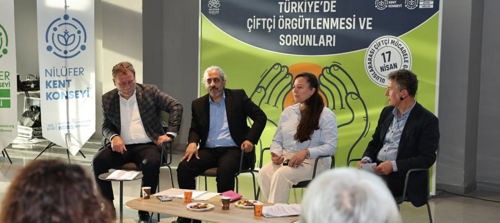Tarımda kriz ve mücadele Nilüfer’de tartışıldı